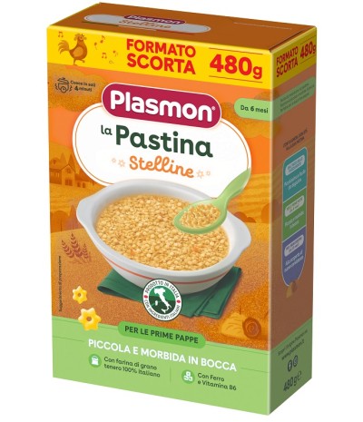 PLASMON PASTINA STELLINE 480G