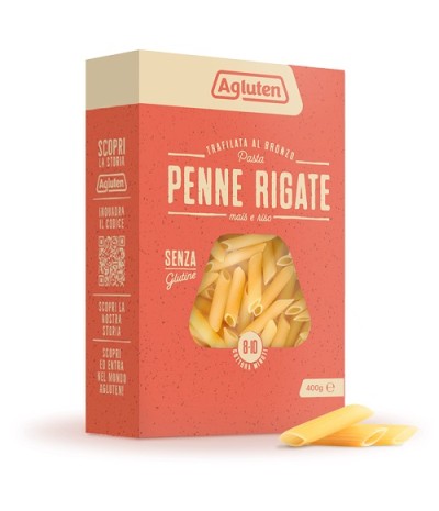 AGLUTEN Pasta Penne Rigate400g