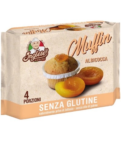 INGLESE Muffin Albicocca 185g