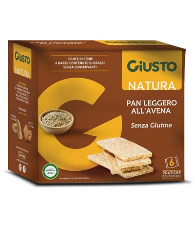 GIUSTO S/G PanLegg.Avena 6x25g