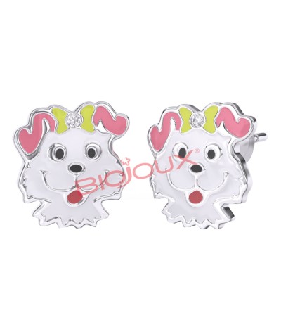 ORECCHINI NALA PUPPY WITH SWAROVSKI 1 PAIO