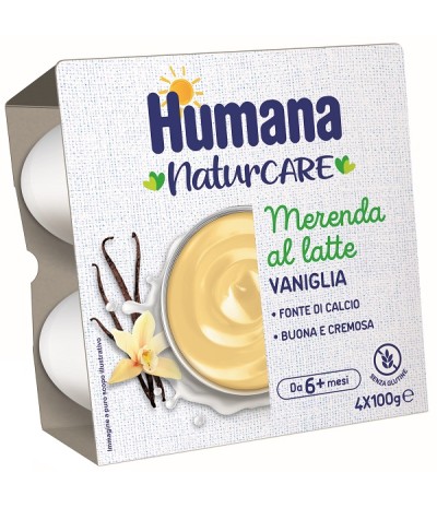 HUMANA Mer.Vaniglia*4x100g