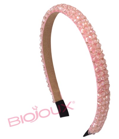 BHJ018 CERCHIETTO PINK CRYSTAL