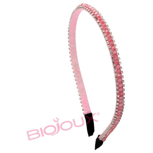 BHJ021 CERCHIETTO KIDS PINK/CR