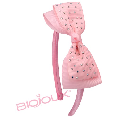 BHJ023 CERCHIETTO KIDS PINK BO