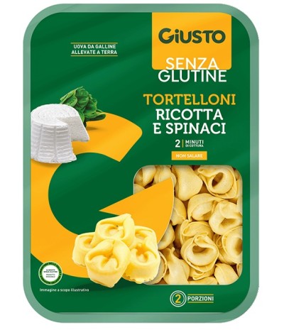 GIUSTO S/G Tortelloni Ric/Spin