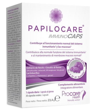 PAPILOCARE IMMUNOCAPS 30CPS