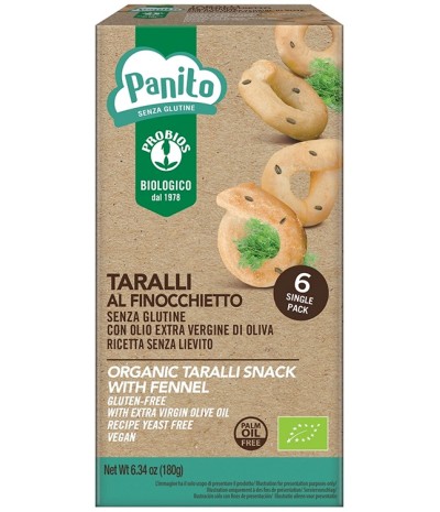 PANITO Taralli Finocch.180g