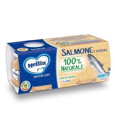 OMO MELLIN Salmone/Verd.4x80g