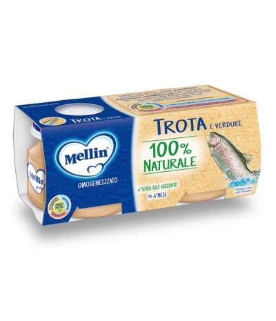 OMO MELLIN Trota/Verd.4x80g