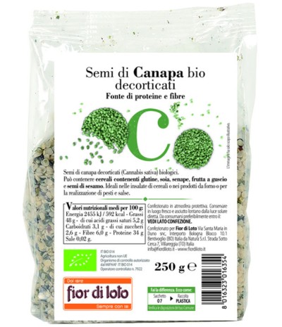 FdL Semi Canapa Decort.250g