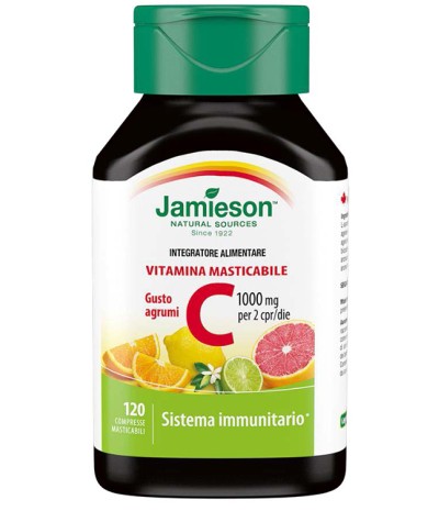 JAMIESON VIT.C MAST.AGR.120CPR