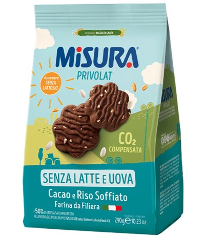 MISURA Bisc.Cacao R/Soff.290g