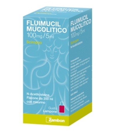 FLUIMUCIL MUCOLITICO*scir 200 ml 100 mg/5 ml