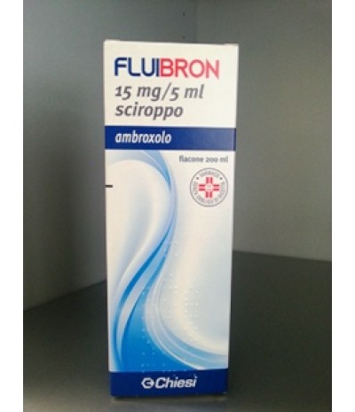 FLUIBRON*sciroppo 200 ml 15 mg/5 ml