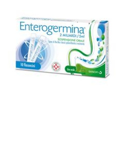 ENTEROGERMINA*orale sosp 10 flaconcini 2 mld 5 ml