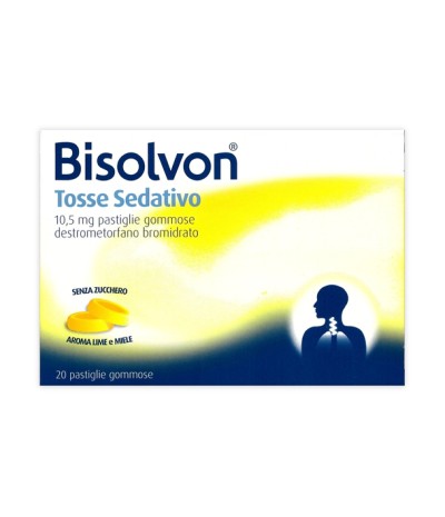BISOLVON TOSSE SEDATIVO*20 pastiglie gommose 10,5 mg