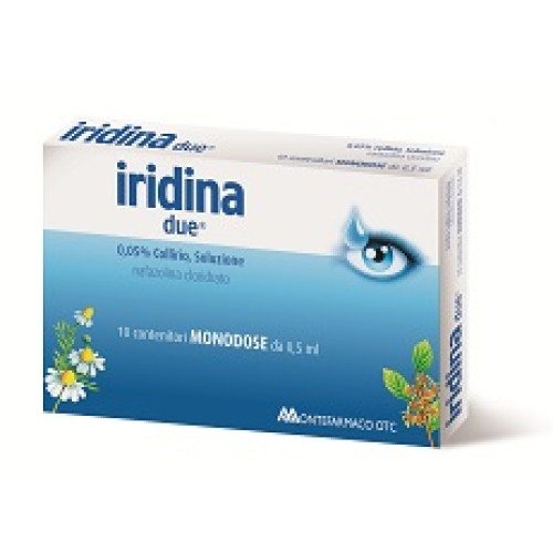 IRIDINA DUE*10 monod collirio 0,5 ml 0,05%