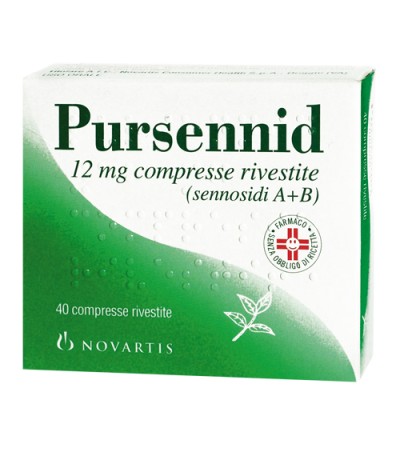 PURSENNID*40 cpr riv 12 mg