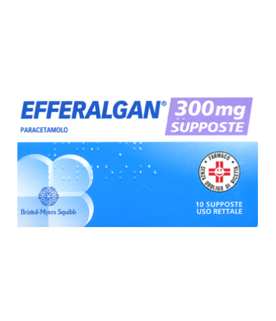 EFFERALGAN*10 supp 300 mg