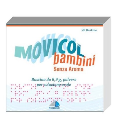 MOVICOL*BB 20 bust polv orale 6,9 g senza aroma