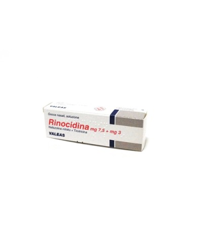 RINOCIDINA*gtt rinol 5 ml 7,5 mg + 3 mg