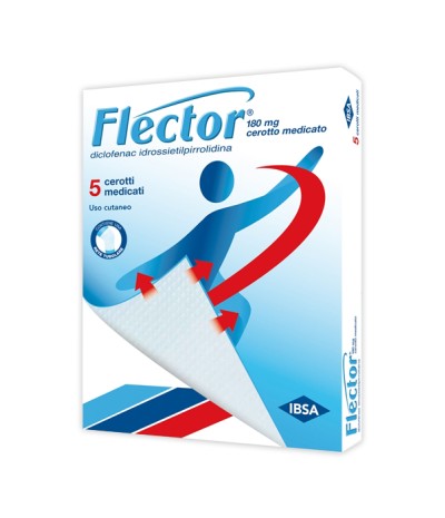 FLECTOR*5 cerotti medicati 180 mg