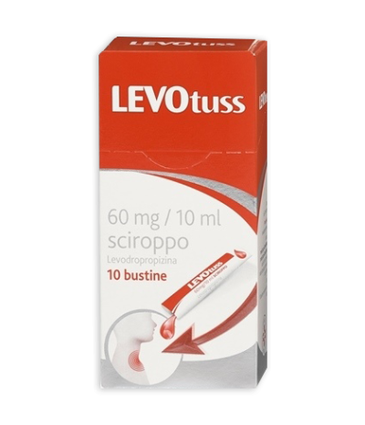 LEVOTUSS*sciroppo 10 bust 60 mg/10 ml