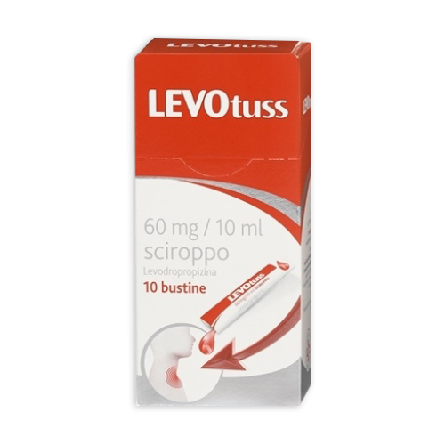 LEVOTUSS*sciroppo 10 bust 60 mg/10 ml