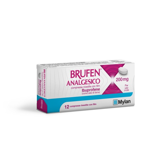 BRUFEN ANALGESICO*12 cpr riv 200 mg