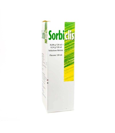 SORBICLIS*AD 1 clisma 120 ml 36 g + 0,24 g soluz rett