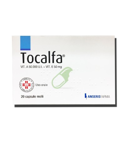 TOCALFA*20 cps molli 50.000 UI+ 50 mg