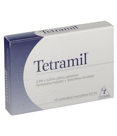 TETRAMIL*10 monod collirio 0,5 ml 0,3% + 0,05%