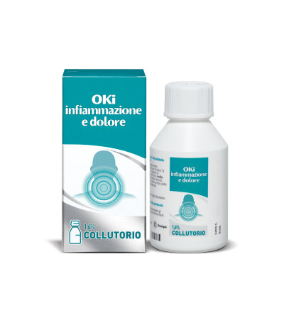 OKI INFIAMMAZIONE E DOLORE*collutorio 150 ml 1,6%