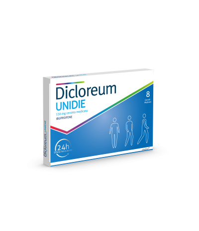 DICLOREUM UNIDIE*8 cerotti medicati 136 mg