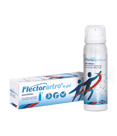 FLECTORARTRO*gel derm 100 g 1% contenitore sotto pressione