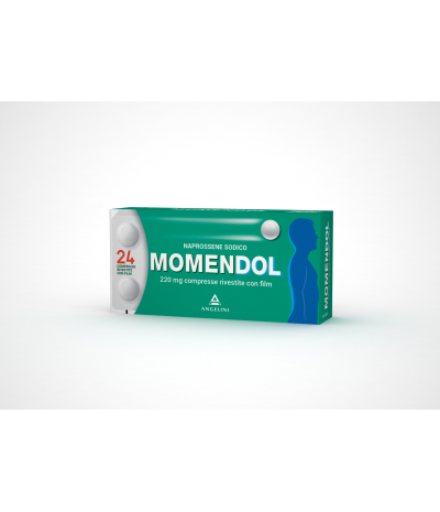 MOMENDOL*24 cpr riv 220 mg