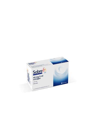 SOBREFRI*20 flaconcini 40 mg 5 ml sciroppo