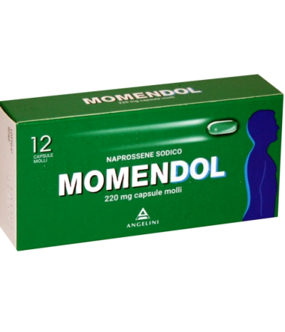 MOMENDOL*12 cps molli 220 mg