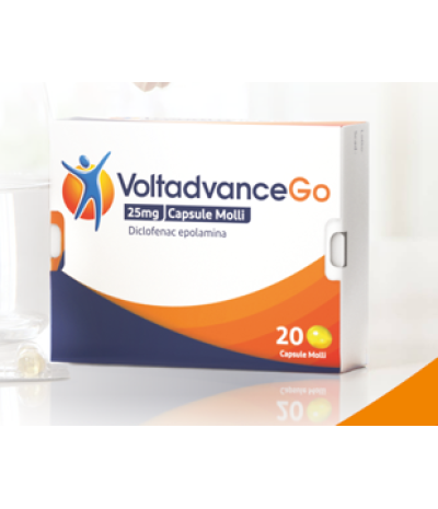 VOLTADVANCEGO*20 cps molli 25 mg